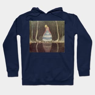 Inge by the Dark Lake Side - John Bauer Hoodie